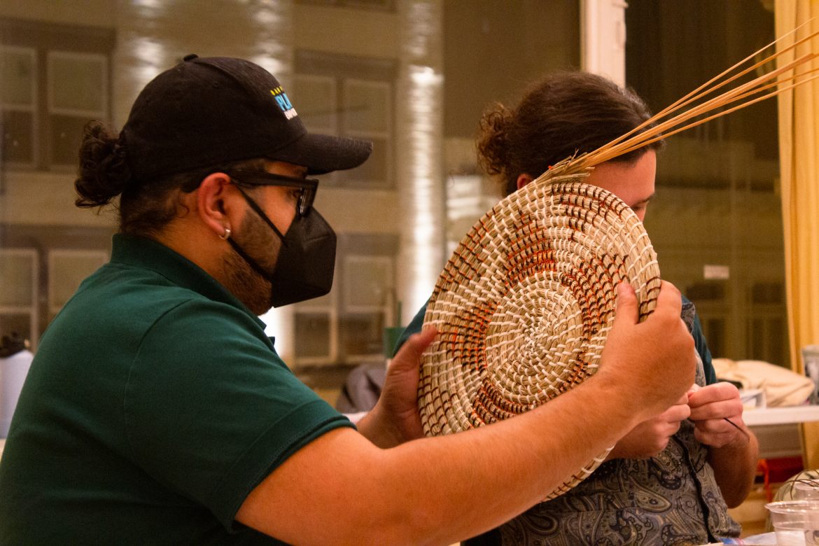 Cashed Out: Basket-Weaving Sessions With The Cast