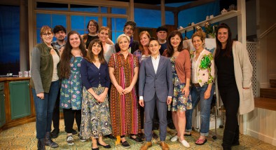 The cast and crew of "The Roommate" at San Francisco Playhouse.
