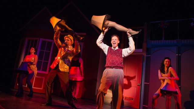 The Old Man (Ryan Drummond*) fantasizes about being the genius on Cleveland Street.