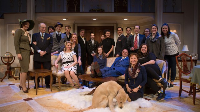 The cast and crew of 'Born Yesterday' at San Francisco Playhouse.