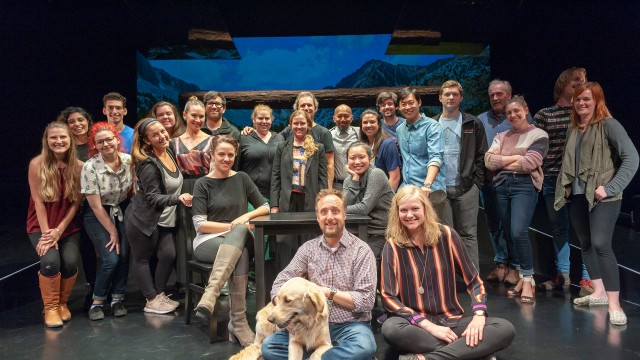 The cast and crew of 'You Mean to Do Me Harm' at San Francisco Playhouse.
