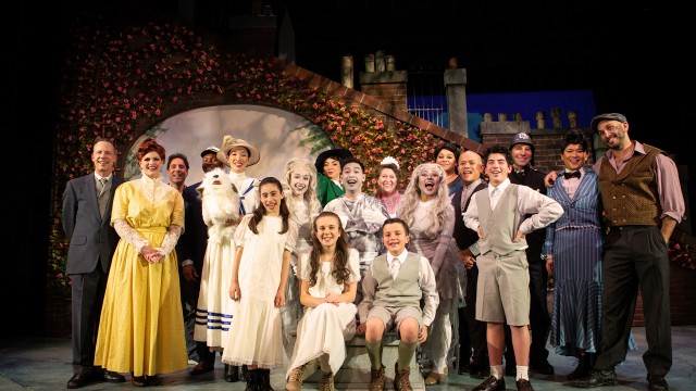 The Cast of 'Mary Poppins' at San Francisco Playhouse.