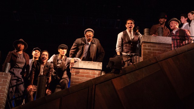 The cast of 'Mary Poppins' at San Francisco Playhouse.