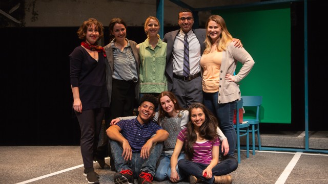 The cast and crew of 'A White Girl's Guide to International Terrorism'.