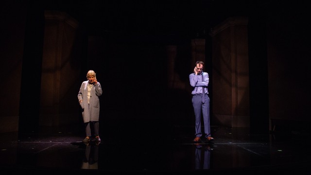 Jordan (Kyle Cameron*) calls his grandmother Helene (Joy Carlin*) for advice.