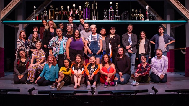 The cast and crew of 'Dance Nation' at San Francisco Playhouse.