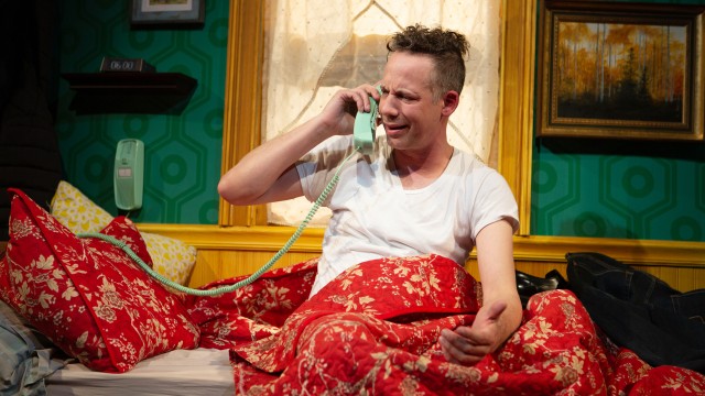 Phil Connors (Ryan Drummond*) wakes up confused about it being Groundhog Day, again.