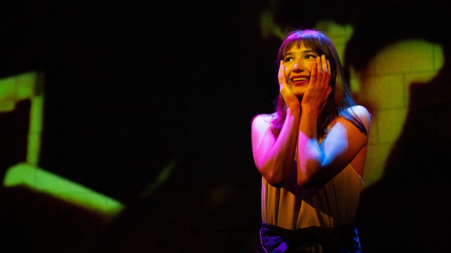 Katja (Isabel Langen) reminisces about Bruce Springsteen's concert in East Berlin.