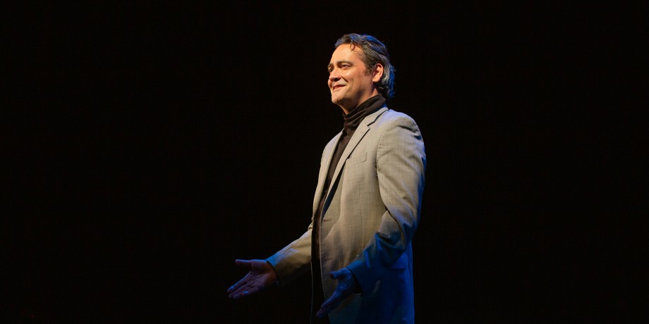 Johnny Moreno* plays Serge in San Francisco Playhouse's production of 'Art' by Yasmina Reza.