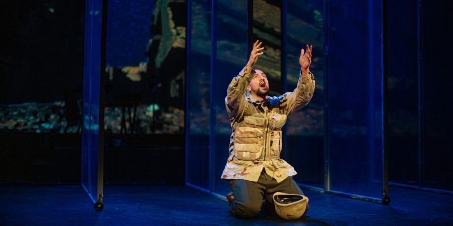 John Paul Gonzalez in 'Songs for a New World' at San Francisco Playhouse.