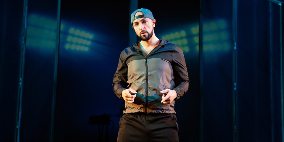 John Paul Gonzalez in 'Songs for a New World' at San Francisco Playhouse.