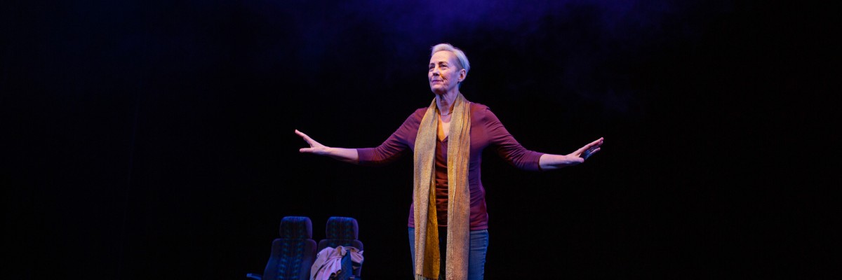 Julia Brothers in 'I Was Right Here' at San Francisco Playhouse.