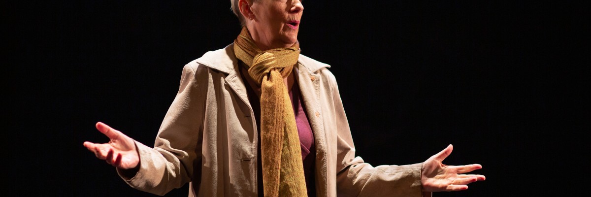 Julia Brothers in 'I Was Right Here' at San Francisco Playhouse.