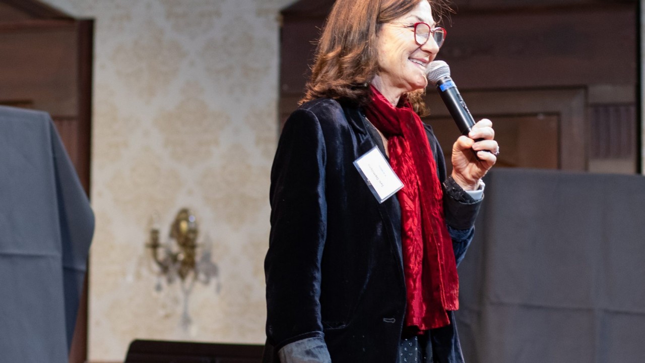 Producing Director Susi Damilano kicks off the festivities