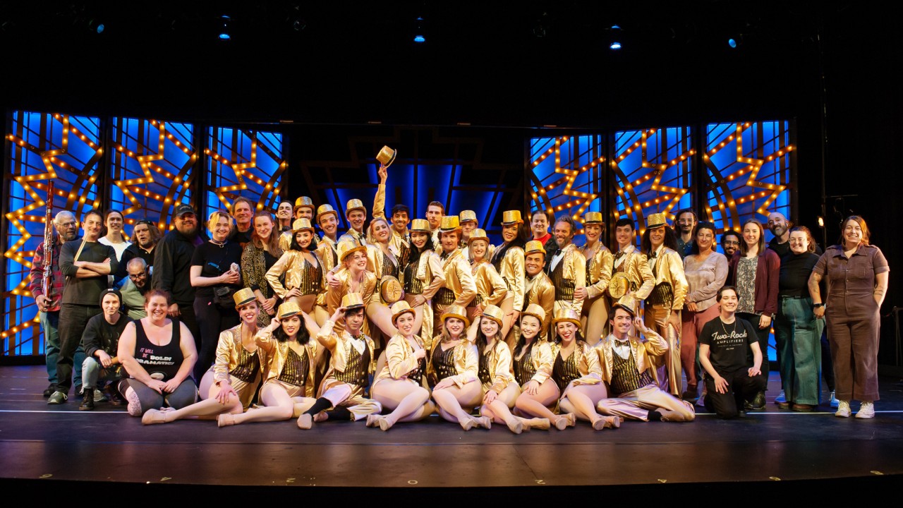 The cast and crew of San Francisco Playhouse's "A Chorus Line," performing June 22 - September 9.