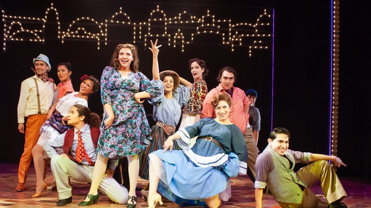 The cast of San Francisco Playhouse's "Evita," performing June 27 - September 7, 2024. The cast of San Francisco Playhouse's "Evita," performing June 27 - September 7, 2024.