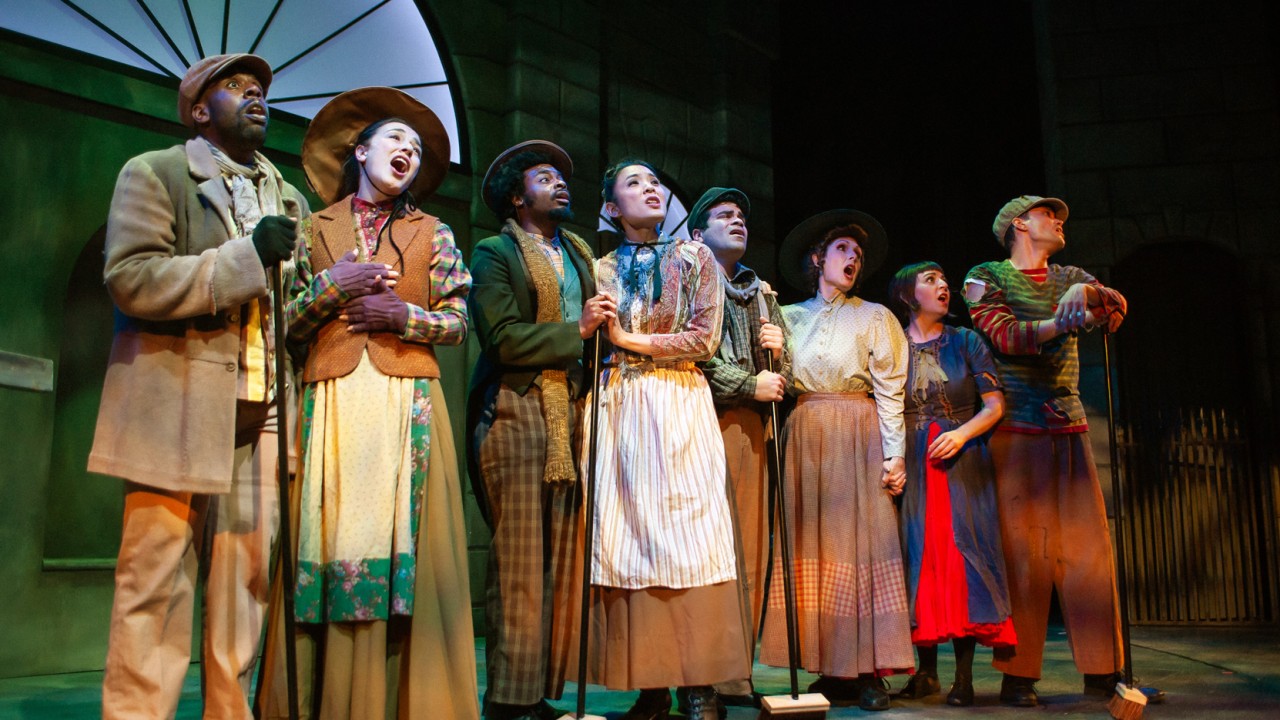 The cast of San Francisco Playhouse's "My Fair Lady," performing July 3 - September 13, 2025. The cast of San Francisco Playhouse's "My Fair Lady," performing July 3 - September 13, 2025.