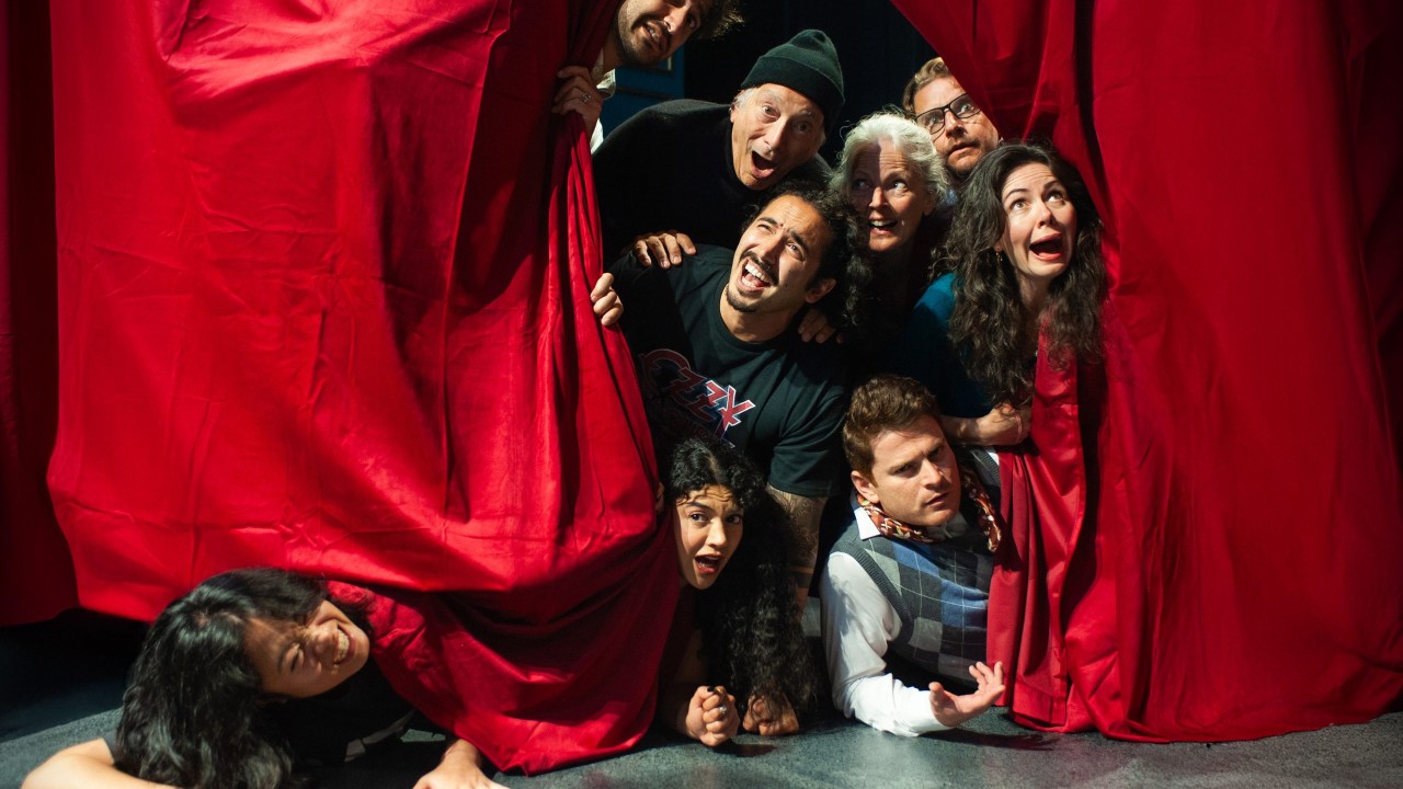 Vivienne Truong, Sophia Alawi, Jamiel St. Rose, Louis Parnell, Nima Rakhshanifar, Julie Eccles, Patrick Russell, Liz Sklar, and Joe Ayers will appear in San Francisco Playhouse's "Noises Off," performing September 25 - November 8, 2025. Vivienne Truong, Sophia Alawi, Jamiel St. Rose, Louis Parnell, Nima Rakhshanifar, Julie Eccles, Patrick Russell, Liz Sklar, and Joe Ayers will appear in San Francisco Playhouse's "Noises Off," performing September 25 - November 8, 2025.