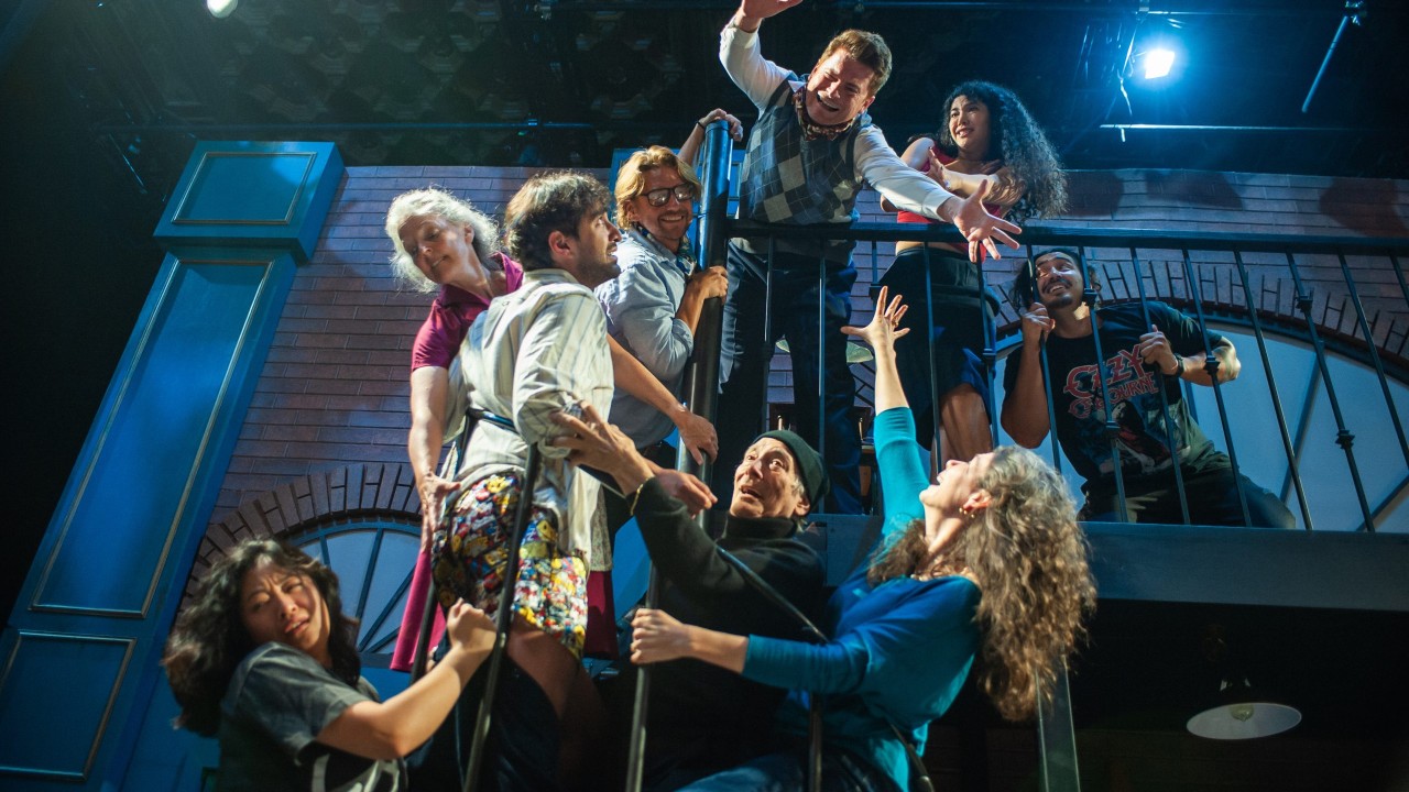 Vivienne Truong, Liz Sklar, Louis Parnell, Nima Rakhshanifar, Julie Eccles, Patrick Russell, Joe Ayers, Sophia Alawi, and Jamiel St. Rose will appear in San Francisco Playhouse's "Noises Off," performing September 25 - November 8, 2025. Vivienne Truong, Liz Sklar, Louis Parnell, Nima Rakhshanifar, Julie Eccles, Patrick Russell, Joe Ayers, Sophia Alawi, and Jamiel St. Rose will appear in San Francisco Playhouse's "Noises Off," performing September 25 - November 8, 2025.