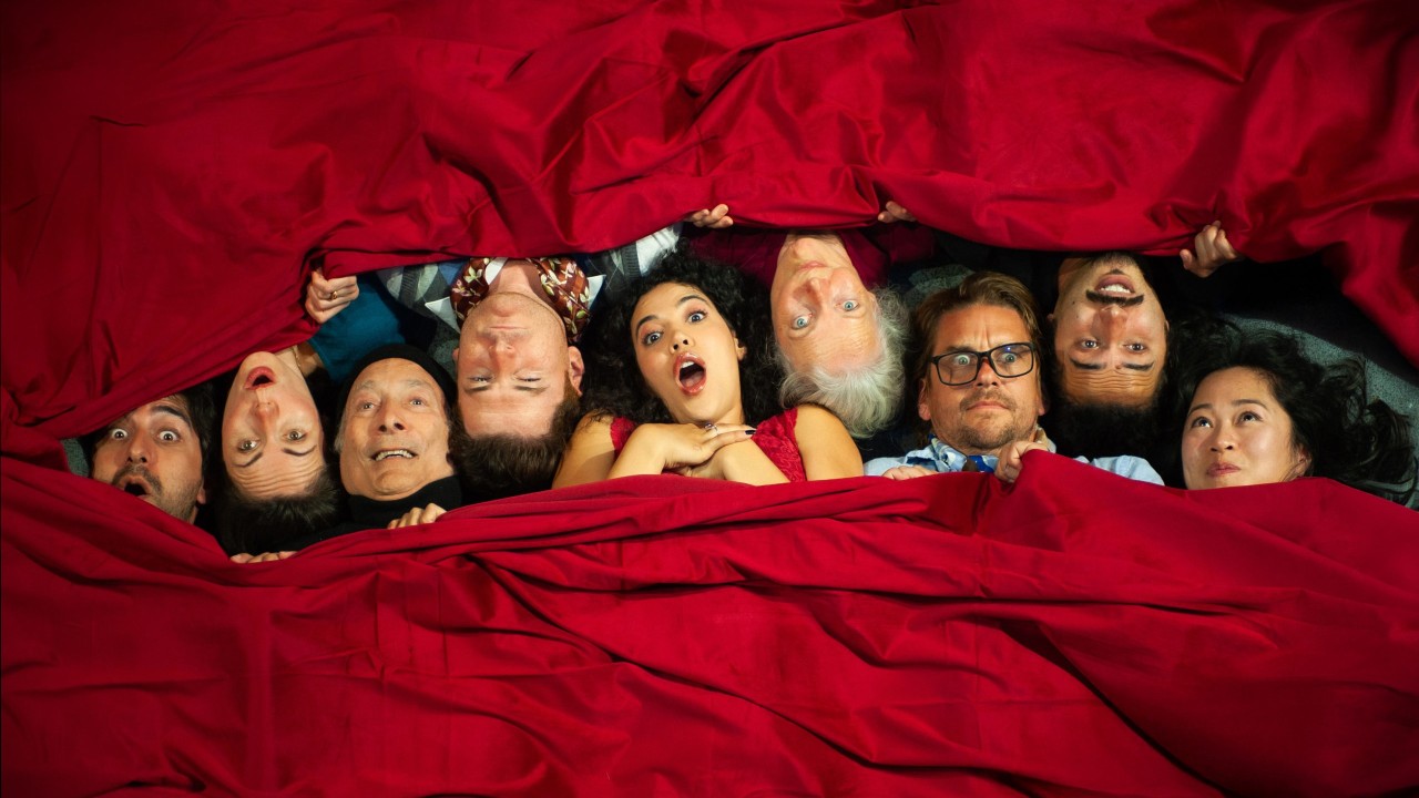 Nima Rakhshanifar, Liz Sklar, Louis Parnell, Joe Ayers, Sophia Alawi, Julie Eccles, Patrick Russell, Jamiel St. Rose, and Vivienne Truong will appear in San Francisco Playhouse's "Noises Off," performing September 25 - November 8, 2025. Nima Rakhshanifar, Liz Sklar, Louis Parnell, Joe Ayers, Sophia Alawi, Julie Eccles, Patrick Russell, Jamiel St. Rose, and Vivienne Truong will appear in San Francisco Playhouse's "Noises Off," performing September 25 - November 8, 2025.