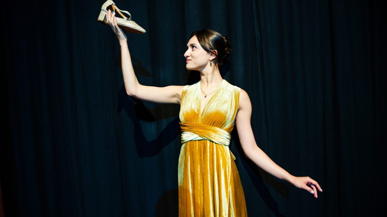 Jillian A. Smith as Cinderella in San Francisco Playhouse's "Into the Woods," performing November 20, 2025 - January 17, 2026. Jillian A. Smith as Cinderella in San Francisco Playhouse's "Into the Woods," performing November 20, 2025 - January 17, 2026.