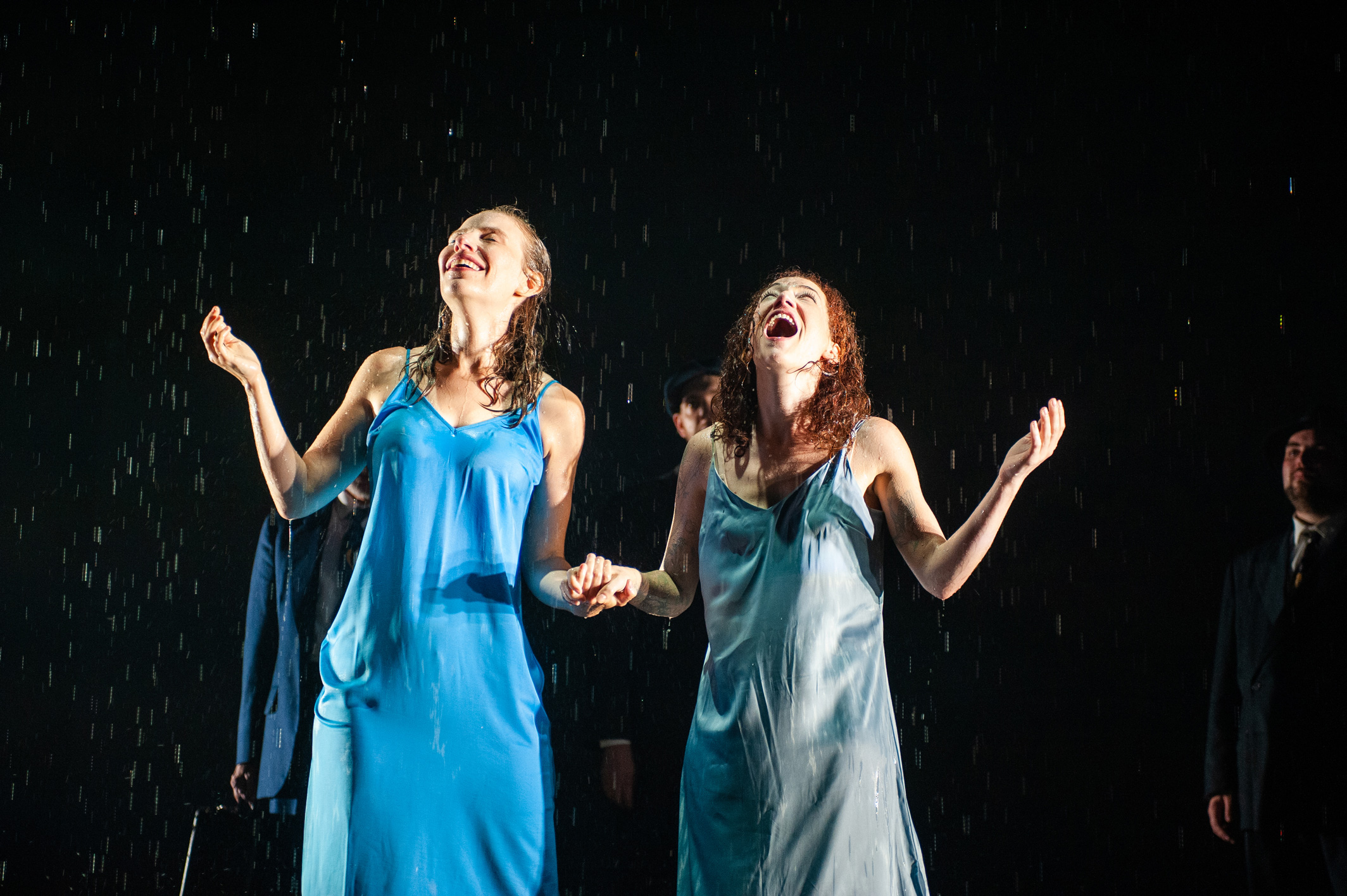 Rivka Borek and Malka Wallick in Indecent (2022).